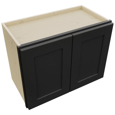 Fabuwood Galaxy Pitch Black W2418 Wall Standard Cabinet, Top View