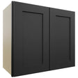 Fabuwood Galaxy Pitch Black W2421 Wall Standard Cabinet, Front View