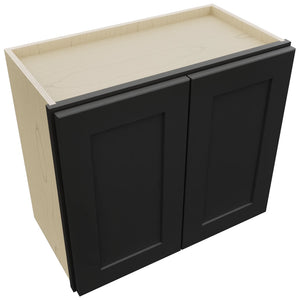 Fabuwood Galaxy Pitch Black W2421 Wall Standard Cabinet, Top View