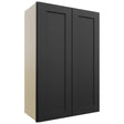 Fabuwood Galaxy Pitch Black W2436 Wall Standard Cabinet, Front View
