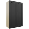 Fabuwood Galaxy Pitch Black W2439 Wall Standard Cabinet, Front View