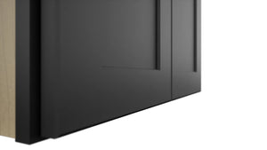 Fabuwood Galaxy Pitch Black W2439 Wall Standard Cabinet, Detail View
