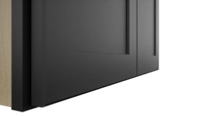 Fabuwood Galaxy Pitch Black W2715 Wall Standard Cabinet, Detail View
