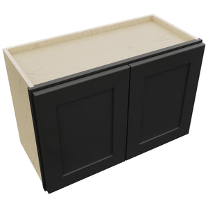 Fabuwood Galaxy Pitch Black W2718 Wall Standard Cabinet, Top View