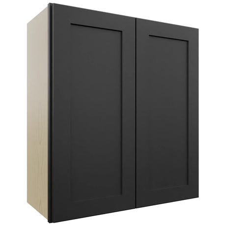 Fabuwood Galaxy Pitch Black W2730 Wall Standard Cabinet, Front View