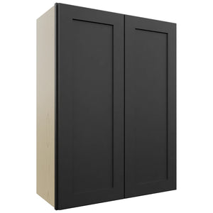 Fabuwood Galaxy Pitch Black W2736 Wall Standard Cabinet, Front View