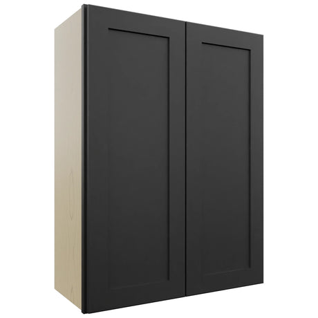 Fabuwood Galaxy Pitch Black W2736 Wall Standard Cabinet, Front View