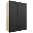 Fabuwood Galaxy Pitch Black W2739 Wall Standard Cabinet, Front View
