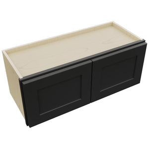 Fabuwood Galaxy Pitch Black W3012 Wall Standard Cabinet, Top View