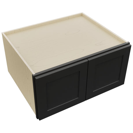 Fabuwood Galaxy Pitch Black W301524 Wall Deep Cabinet, Top View