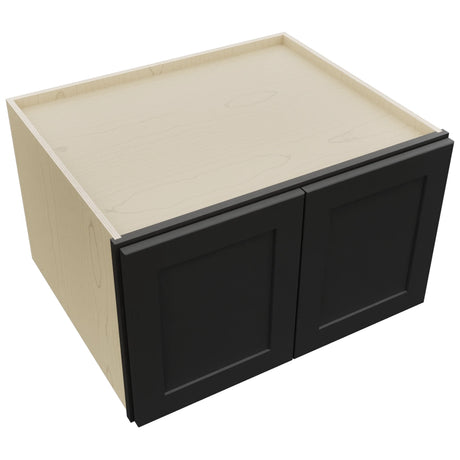 Fabuwood Galaxy Pitch Black W301824 Wall Deep Cabinet, Top View