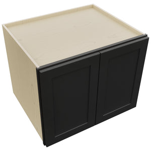 Fabuwood Galaxy Pitch Black W302424 Wall Deep Cabinet, Top View