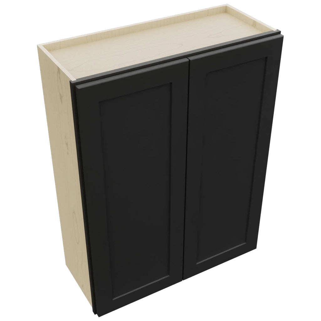 Fabuwood Galaxy Pitch Black W3039 Wall Standard Cabinet, Top View