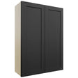 Fabuwood Galaxy Pitch Black W3042 Wall Standard Cabinet, Front View