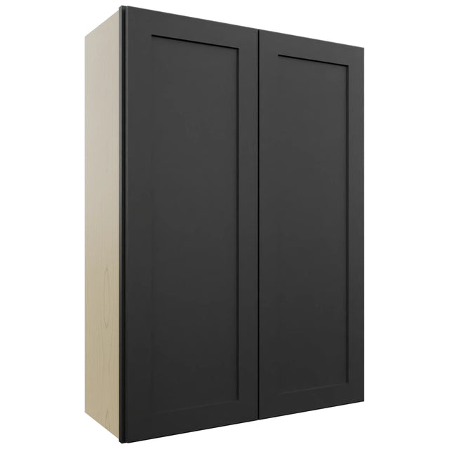Fabuwood Galaxy Pitch Black W3042 Wall Standard Cabinet, Front View