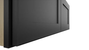 Fabuwood Galaxy Pitch Black W3312 Wall Standard Cabinet, Detail View