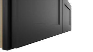 Fabuwood Galaxy Pitch Black W331224 Wall Deep Cabinet, Detail View