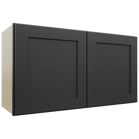 Fabuwood Galaxy Pitch Black W3318 Wall Standard Cabinet, Front View