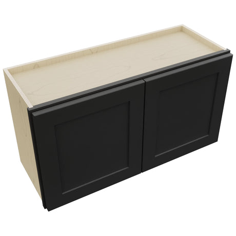Fabuwood Galaxy Pitch Black W3318 Wall Standard Cabinet, Top View