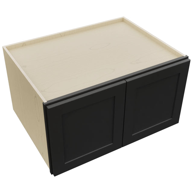 Fabuwood Galaxy Pitch Black W331824 Wall Deep Cabinet, Top View