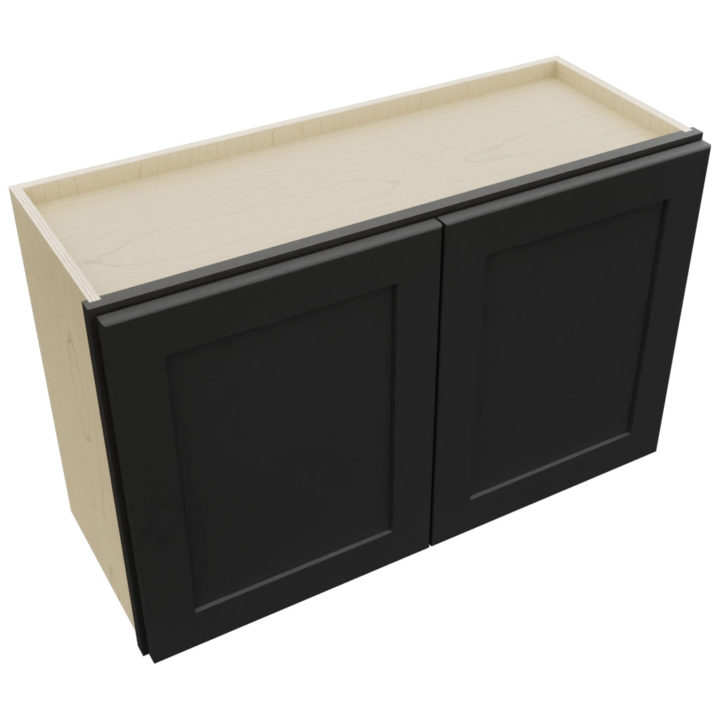 Fabuwood Galaxy Pitch Black W3321 Wall Standard Cabinet, Top View