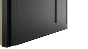 Fabuwood Galaxy Pitch Black W332124 Wall Deep Cabinet, Detail View