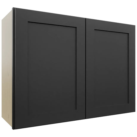 Fabuwood Galaxy Pitch Black W3324 Wall Standard Cabinet, Front View