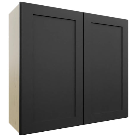Fabuwood Galaxy Pitch Black W3330 Wall Standard Cabinet, Front View