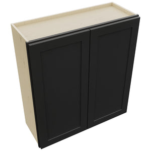 Fabuwood Galaxy Pitch Black W3336 Wall Standard Cabinet, Top View