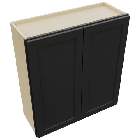 Fabuwood Galaxy Pitch Black W3336 Wall Standard Cabinet, Top View