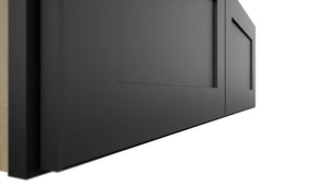 Fabuwood Galaxy Pitch Black W361224 Wall Deep Cabinet, Detail View