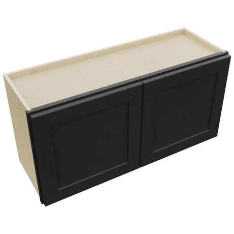 Fabuwood Galaxy Pitch Black W3618 Wall Standard Cabinet, Top View
