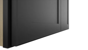 Fabuwood Galaxy Pitch Black W3618 Wall Standard Cabinet, Detail View
