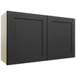 Fabuwood Galaxy Pitch Black W3621 Wall Standard Cabinet, Front View