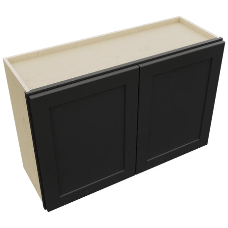 Fabuwood Galaxy Pitch Black W3624 Wall Standard Cabinet, Top View