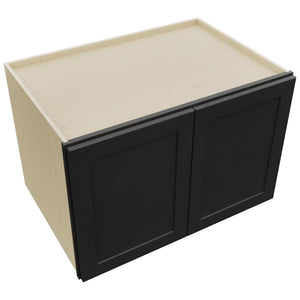 Fabuwood Galaxy Pitch Black W362424 Wall Deep Cabinet, Top View
