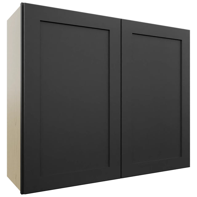 Fabuwood Galaxy Pitch Black W3630 Wall Standard Cabinet, Front View