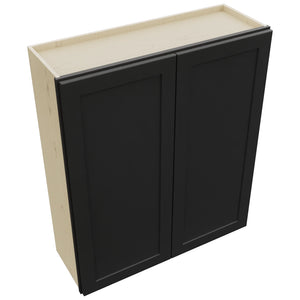 Fabuwood Galaxy Pitch Black W3642 Wall Standard Cabinet, Top View