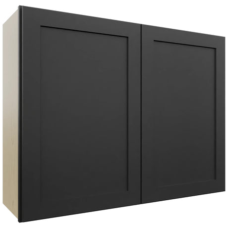 Fabuwood Galaxy Pitch Black W3930 Wall Standard Cabinet, Front View