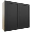 Fabuwood Galaxy Pitch Black W3936 Wall Standard Cabinet, Front View