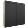 Fabuwood Galaxy Pitch Black W3939 Wall Standard Cabinet, Front View