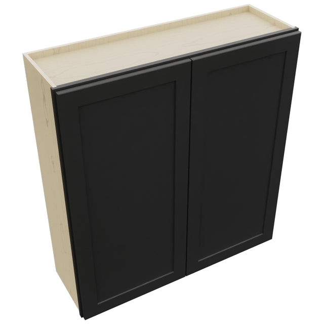 Fabuwood Galaxy Pitch Black W3942 Wall Standard Cabinet, Top View