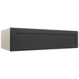 Fabuwood Galaxy Pitch Black W481224LU Wall Deep Cabinet, Front View