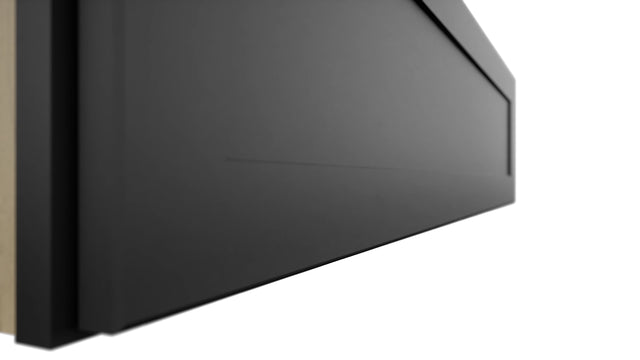 Fabuwood Galaxy Pitch Black W481224LU Wall Deep Cabinet, Detail View