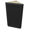Fabuwood Galaxy Pitch Black WAE1230 Wall Angle End Cabinet, Top View