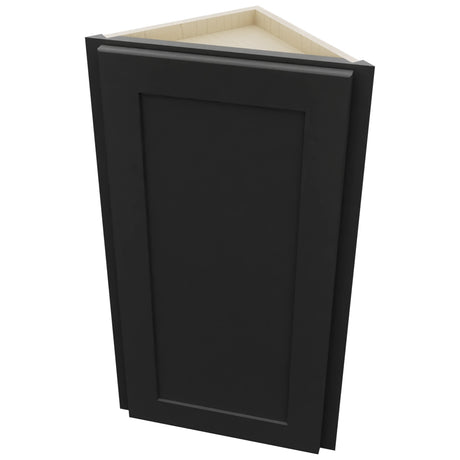 Fabuwood Galaxy Pitch Black WAE1230 Wall Angle End Cabinet, Top View