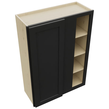 Fabuwood Galaxy Pitch Black WBC3042 Wall Corner Blind Cabinet, Top View