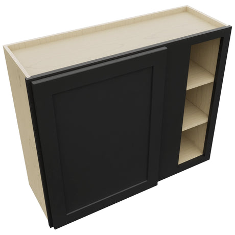 Fabuwood Galaxy Pitch Black WBC3630 Wall Corner Blind Cabinet, Top View