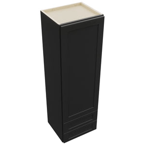 Fabuwood Galaxy Pitch Black WD1857 Wall Drawer Cabinet, Top View