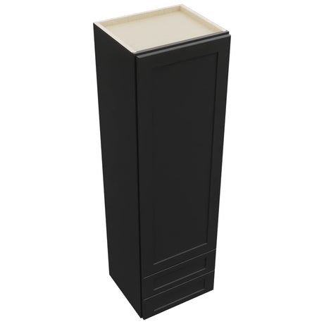 Fabuwood Galaxy Pitch Black WD1860 Wall Drawer Cabinet, Top View